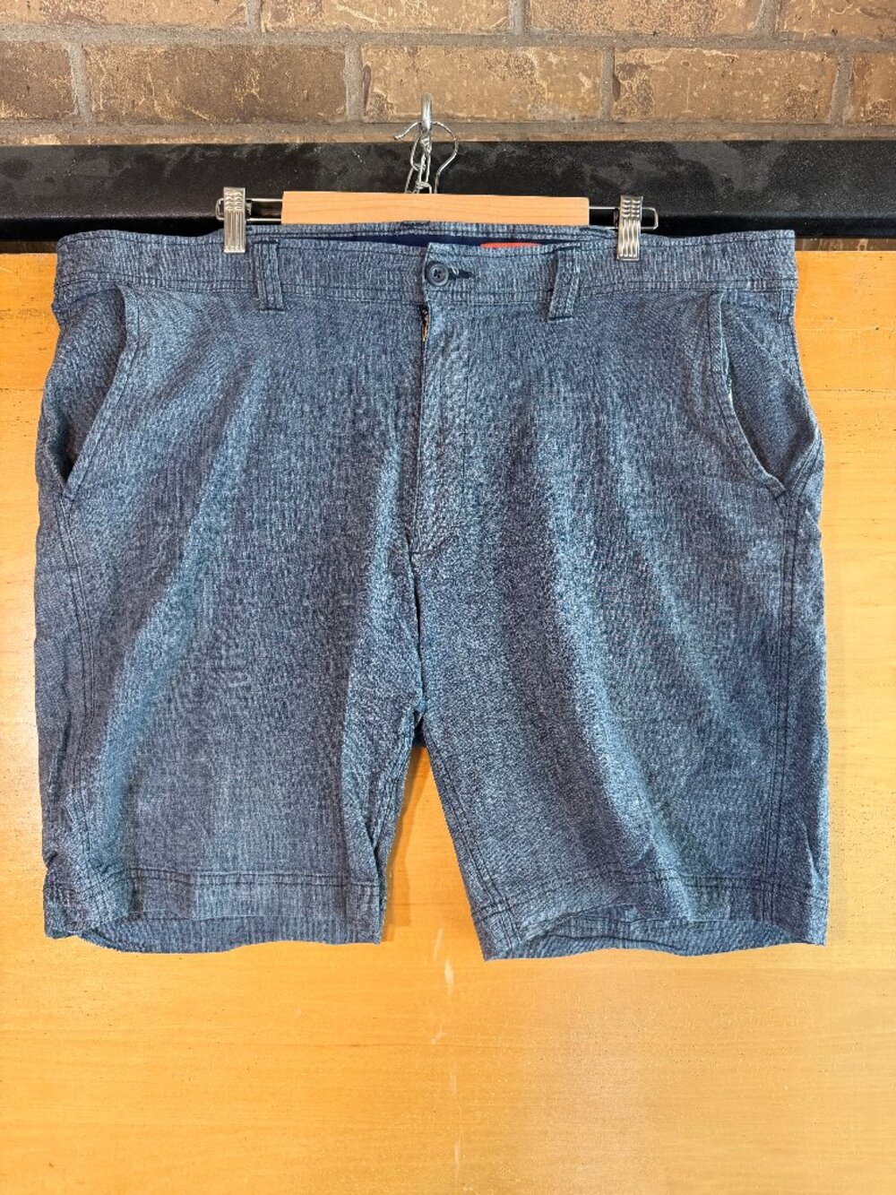 St John's Bay Blue Comfort Stretch Men's Shorts 42